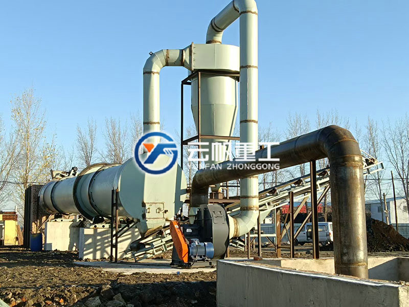 盤(pán)錦市大洼區(qū)育苗土滾筒烘干