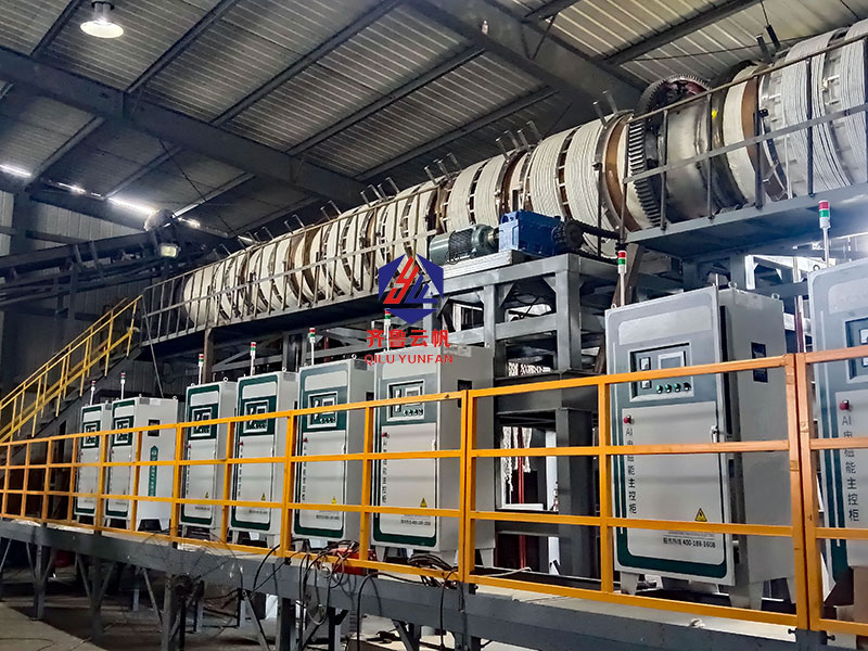 熱烈祝賀由我司為貴州市松桃縣設(shè)計(jì)的電解錳渣電磁焙燒生產(chǎn)線(xiàn)投料試產(chǎn)取得圓滿(mǎn)成功