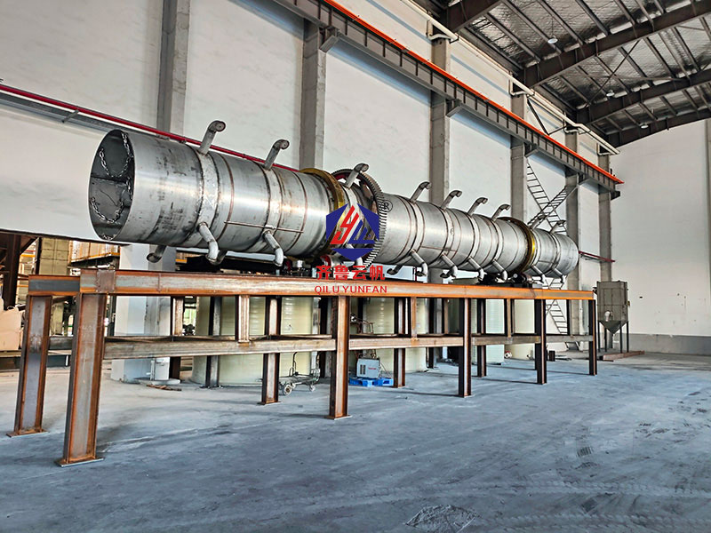 江蘇南通氟化鈣電磁烘干生產(chǎn)線(xiàn)